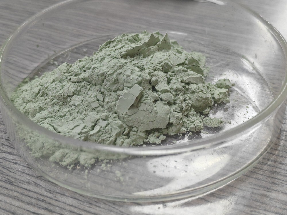 绿色金刚砂微粉7um-5um对应日标JIS2500#绿碳化硅微粉W7